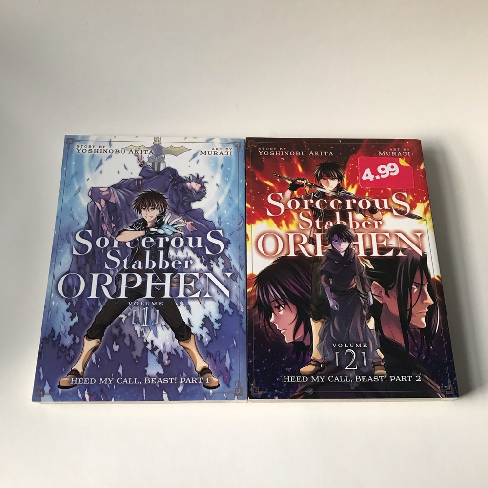 3 for $50 🛒 Sorcerous stabber orphen manga vol 1-2